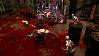 Illustration for article titled We're Up To Our Elbows In Splatterhouse Screens, Blood